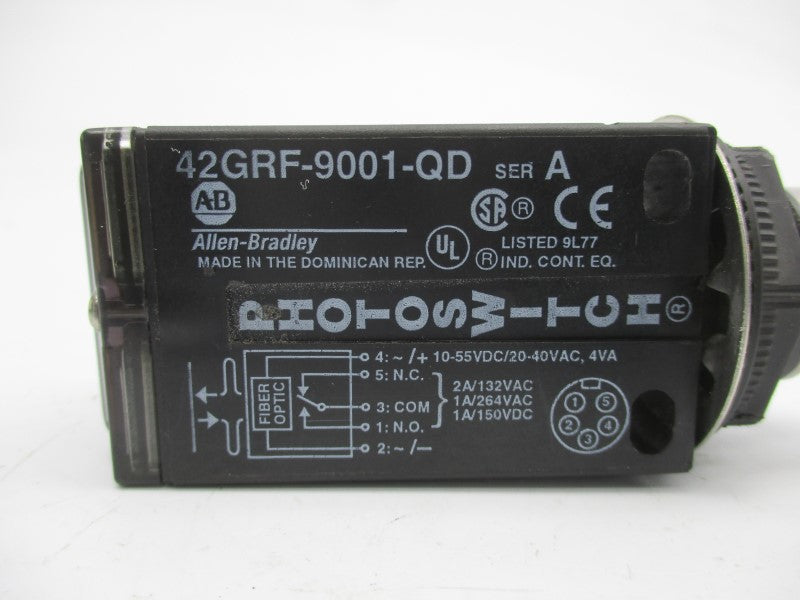 ALLEN BRADLEY 42GRF-9001-QD SER. A 20-40VAC UNMP