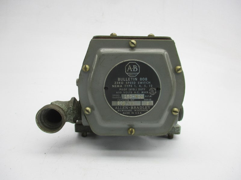 ALLEN BRADLEY 808-D1 SER. E 600VAC UNMP