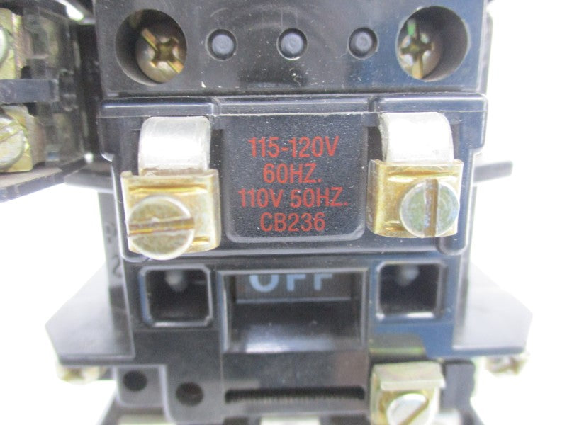 ALLEN BRADLEY 509-AOD SER. B 110/115-120V 18A (AS PICTURED3) UNMP