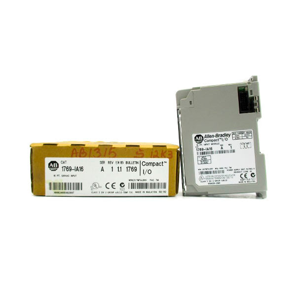 ALLEN BRADLEY 1769-IA16 SER. A F/W 1.1 24VDC NSMP