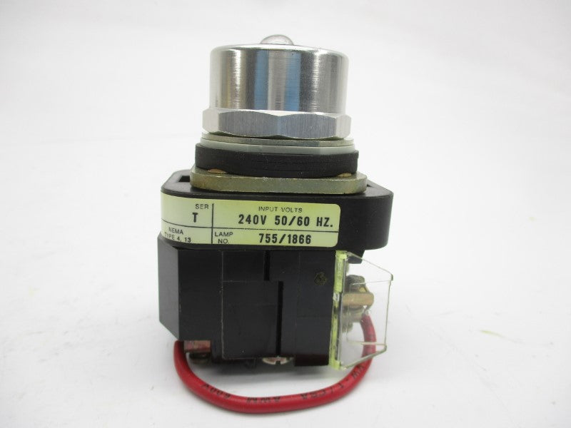ALLEN BRADLEY 800T-PT26 SER. T 220/240V (WH) NSMP
