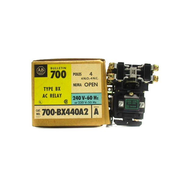 ALLEN BRADLEY 700-BX440A2 SER. A 220/240V (BR/YL) NSMP
