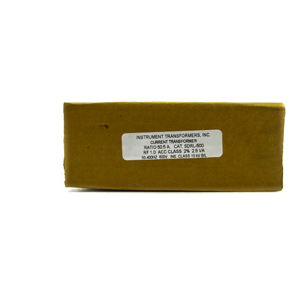 INSTRUMENT TRANSFORMERS 5DRL-500 600V NSFS