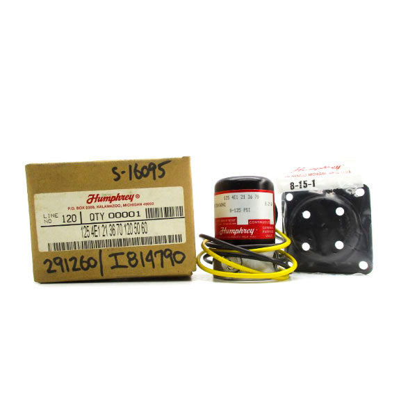 HUMPHREY 1254E1213670 120V 0-125PSI NSMP
