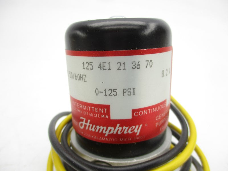 HUMPHREY 1254E1213670 120V 0-125PSI NSMP