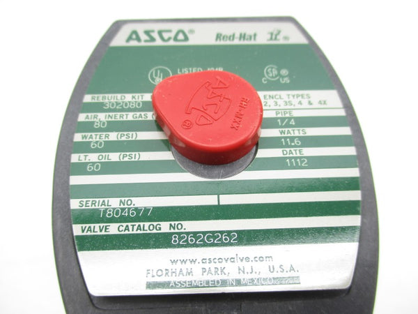 ASCO 8262G262 24VDC 60PSI 1/4" NSMP