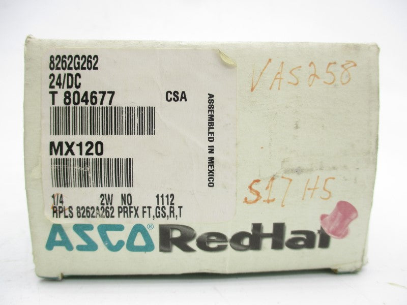 ASCO 8262G262 24VDC 60PSI 1/4" NSMP