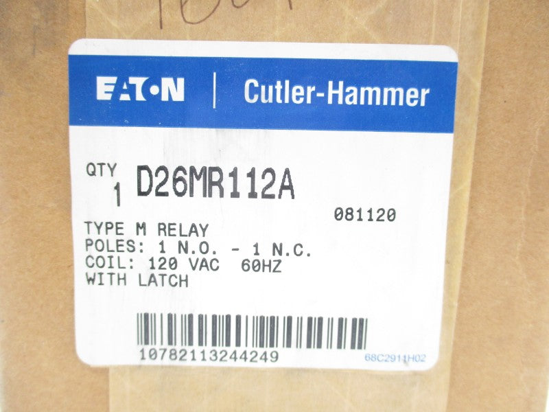 CUTLER HAMMER D26MR112A 120VAC NSFS