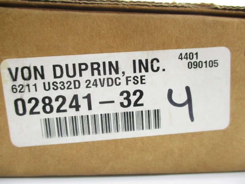 VON DUPRIN 028241-32 6211 24VDC NSMP
