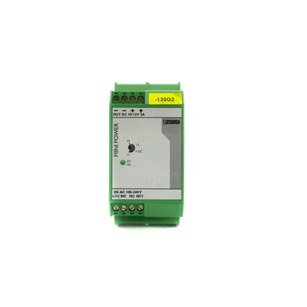 PHOENIX CONTACT MINI-PS-100-240AC/10-15DC/2 2938756 100-240VAC 1.0-0.5A NSNP