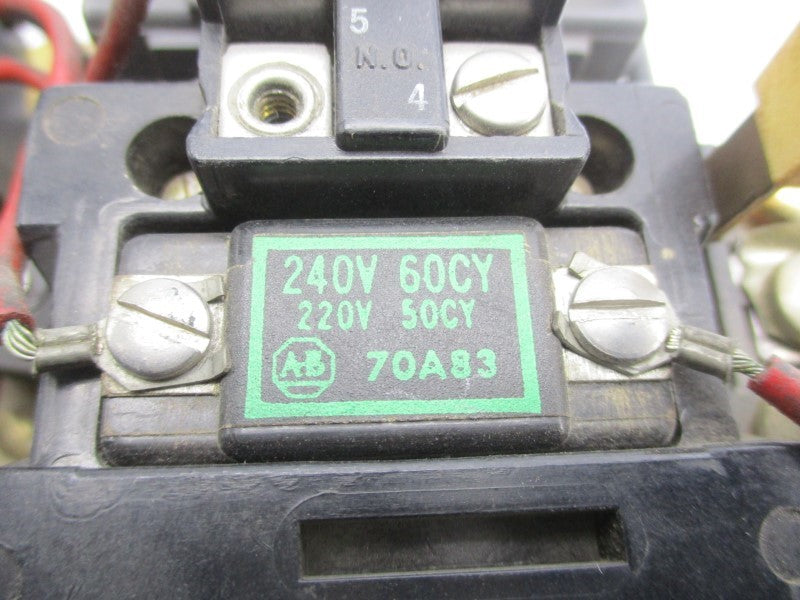 ALLEN BRADLEY 705AOA SER. K 220/240V UNMP