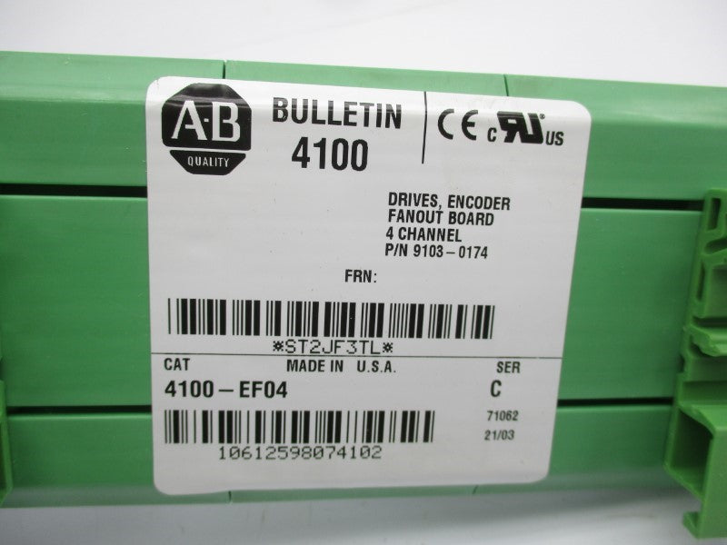 ALLEN BRADLEY 4100-EF04 SER. C 5/12V NSNP