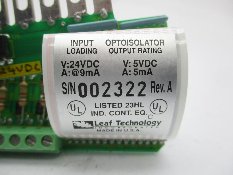 LEAF TECHNOLOGY LT1305-R-24VDC 24VDC NSNP