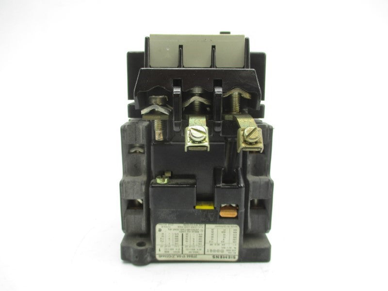 SIEMENS 3TB4417-0A-Z/G51445 110/120V 42A UNMP