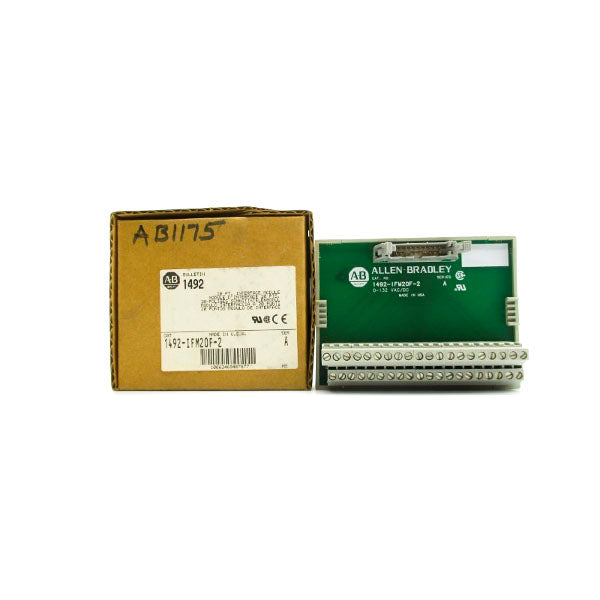 ALLEN BRADLEY 1492-IFM20F-2 SER. A 0-132VAC/DC (BR/WH) NSMP