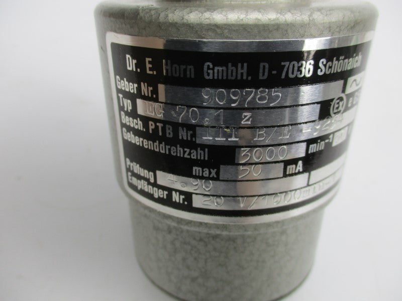 DR.E. HORN EG70.1Z-IIIB/E-9234 909785 20V NSNP