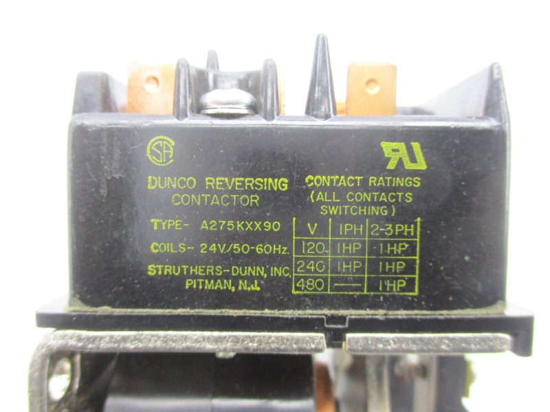 STRUTHERS DUNN A275KXX90 24V NSMP