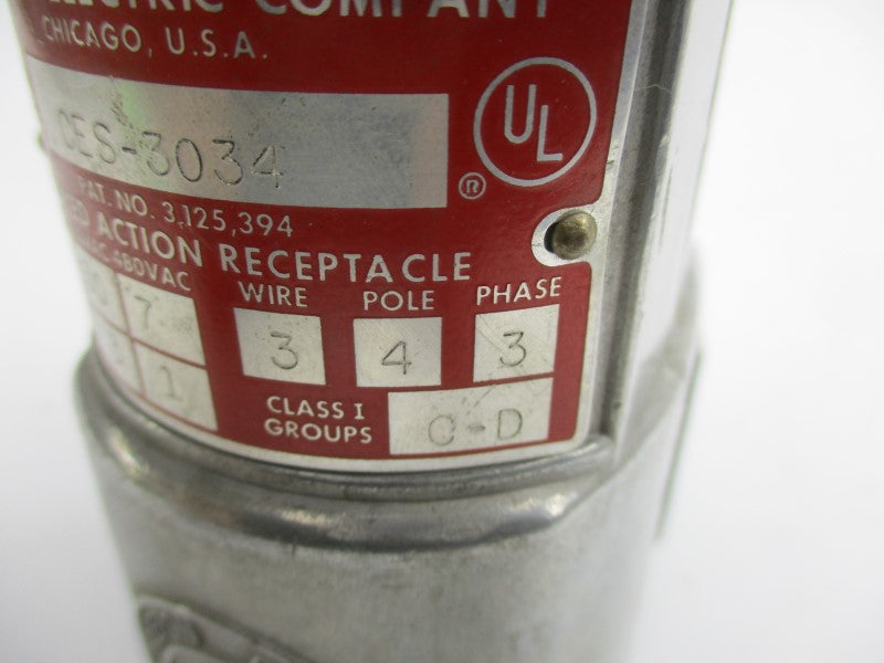 APPLETON CES-3034 480VAC 7A UNMP