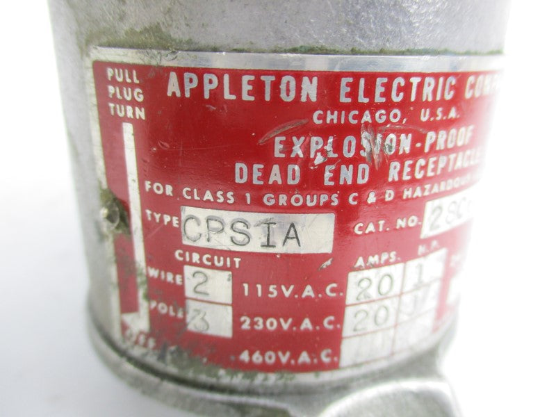 APPLETON CPSIA 28066 460VAC UNMP