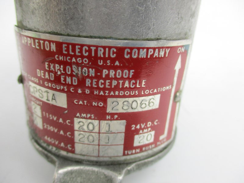 APPLETON CPSIA 28066 460VAC UNMP