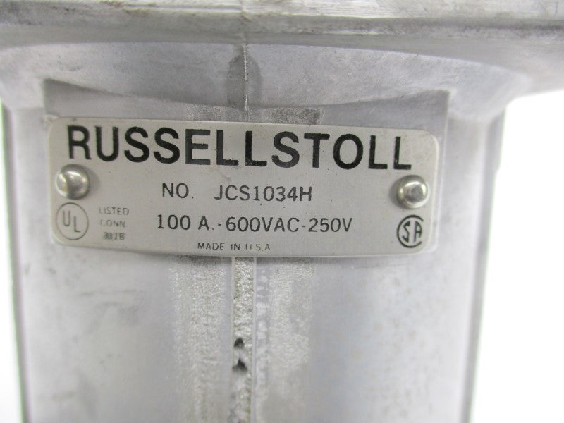 RUSSELLSTOLL JCS1034H 600VAC 100A UNMP