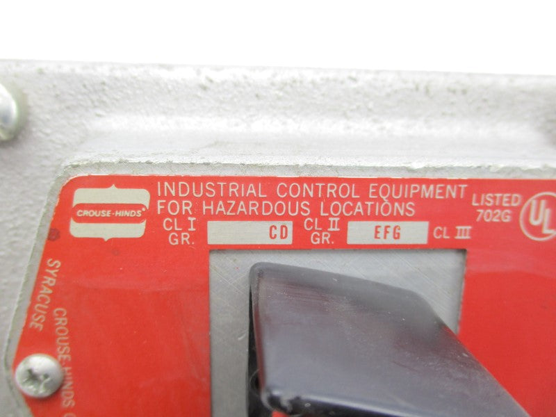 CROUSE HINDS EFS2184M70 NSNP