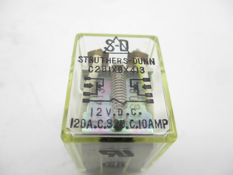 STRUTHERS DUNN C281XBX413 12VDC 10A NSMP