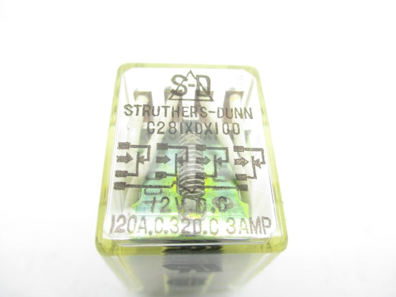 STRUTHERS DUNN C281XDX100 12VDC 3A NSMP