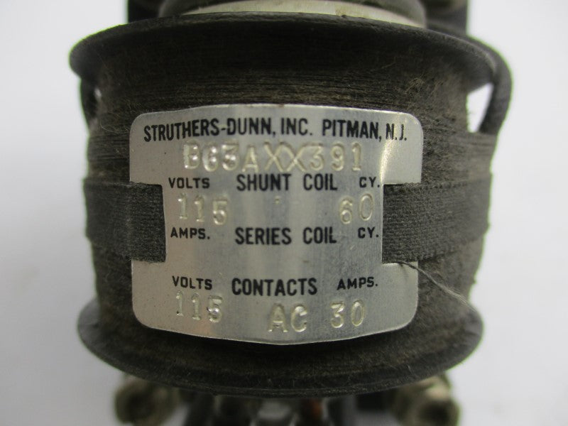 STRUTHERS DUNN B63AXX391 115V 30A NSNP