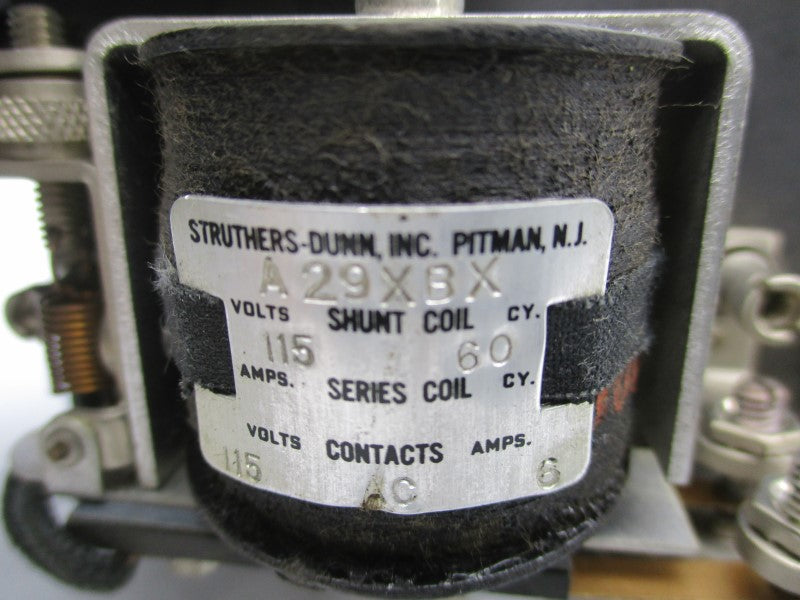 STRUTHERS DUNN A29XBX 115V 6A NSNP