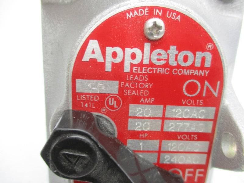APPLETON EDS150-F1 120-277VAC 20A NSNP