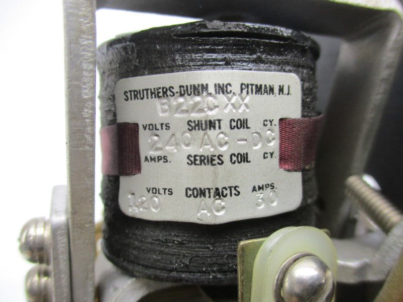 STRUTHERS DUNN B22CXX 240VAC-DC 30A NSNP