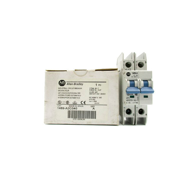 ALLEN BRADLEY 1489-A2C040 SER. A 277VAC 4A NSMP