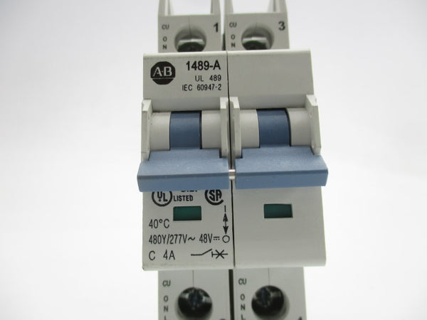 ALLEN BRADLEY 1489-A2C040 SER. A 277VAC 4A NSMP