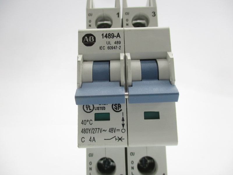 ALLEN BRADLEY 1489-A2C040 SER. A 277VAC 4A NSMP