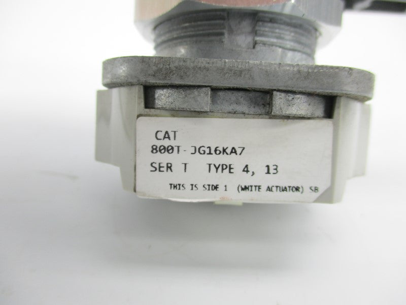 ALLEN BRADLEY 800T-JG16KA7 SER. T (WH) NSMP