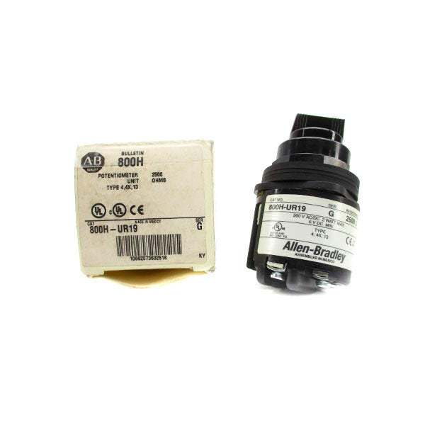 ALLEN BRADLEY 800H-UR19 SER. G 300VAC/DC (WH) NSMP