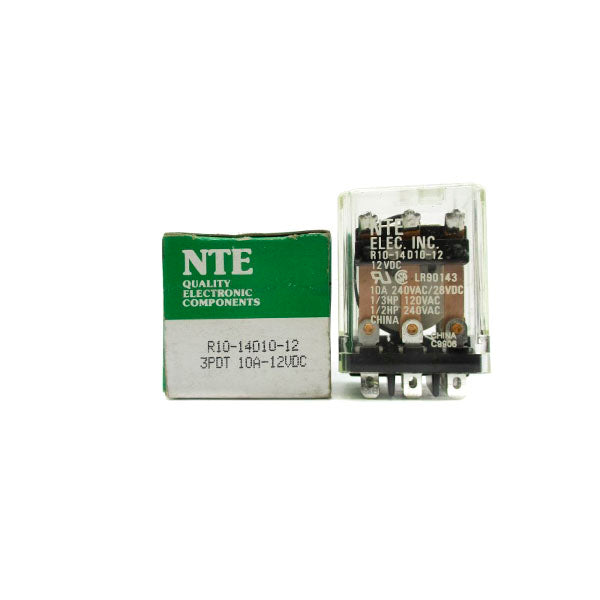 NTE R10-14D10-12 12VDC 10A NSMP