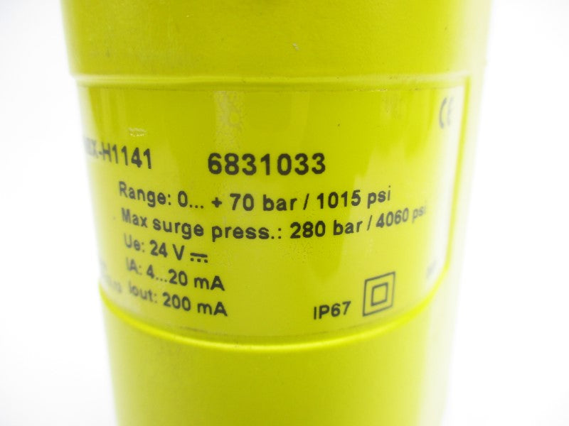 TURCK PC070-GI1/4A1M-LIAPN8X-H1141 24V 4060PSI UNMP