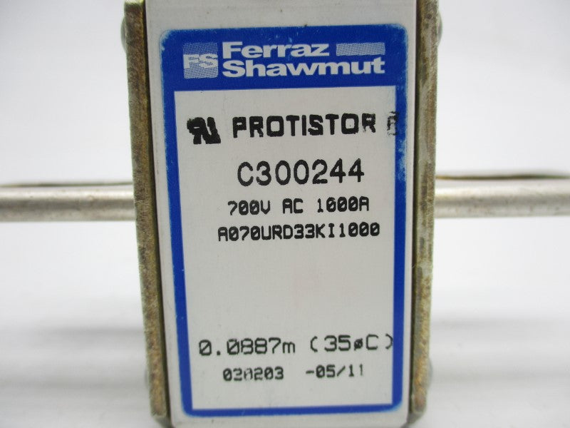 FERRAZ SHAWMUT C300244 700VAC 1000A (PKG OF 3) NSMP