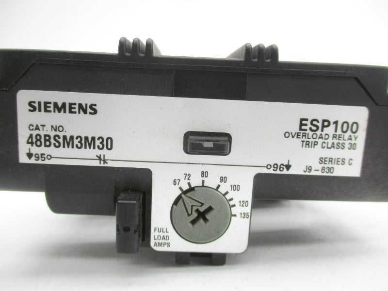 SIEMENS 48BSM3M30 SER. C 67-135A NSMP