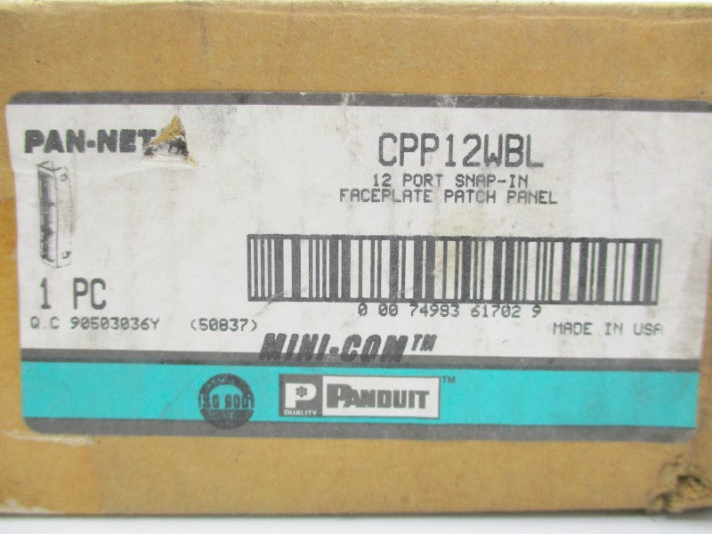 PANDUIT CPP12WBL NSMP