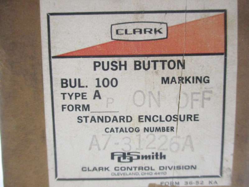 CLARK A7-31226A 600V NSMP