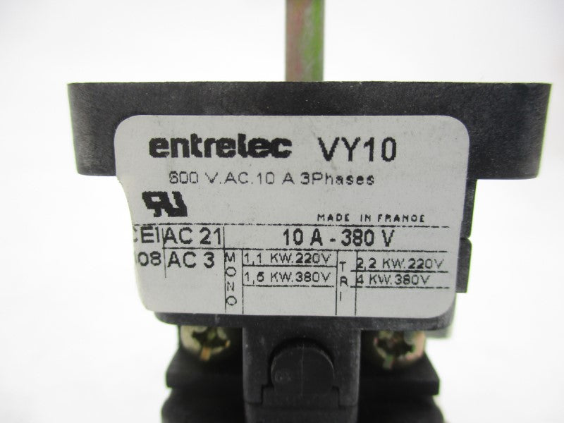 ENTRELEC VY10/S/601/P48/C52 600VAC 10A NSMP