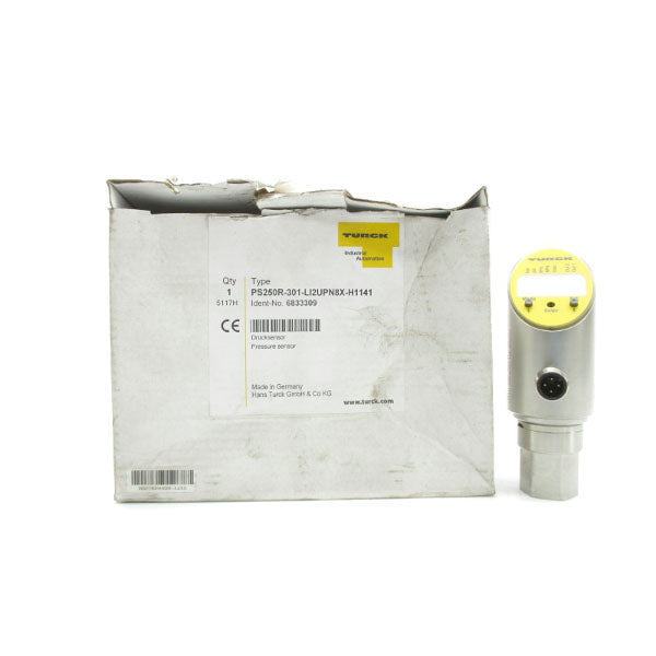 TURCK PS250R-301-LI2UPN8X-H1141 6833309 24VDC 0-3626PSI NSMP
