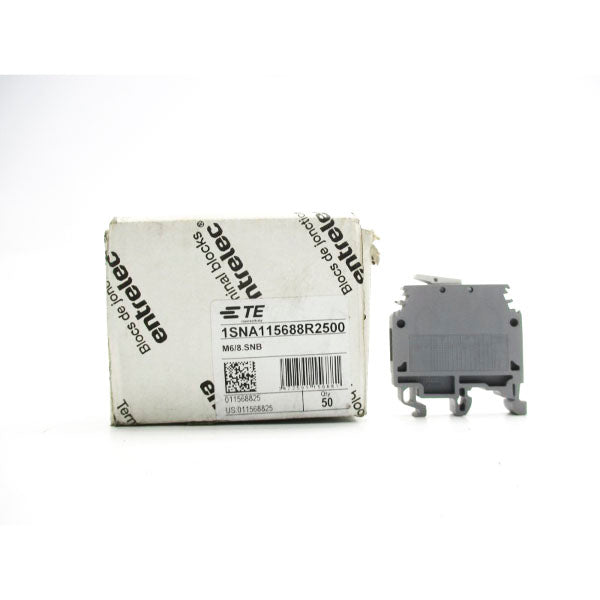 TE CONNECTIVITY M6/8.SNB 1SNA115688R2500 BLOCK (PKG OF 50) NSMP