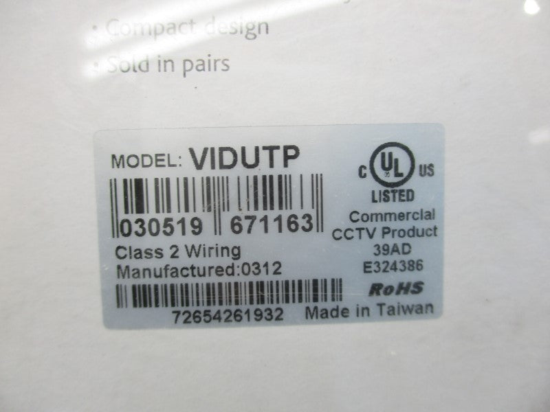 SPECO VIDUTP (PKG OF 2) NSMP