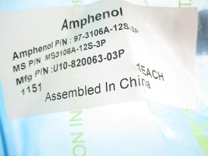AMPENOL 97-3106A-12S-3P NSMP