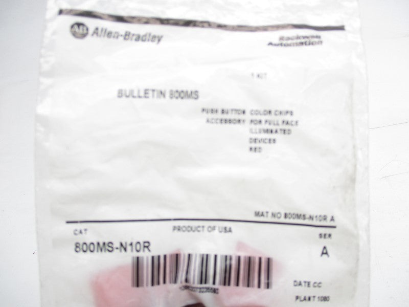 ALLEN BRADLEY 800MS-N10R SER. A NSMP