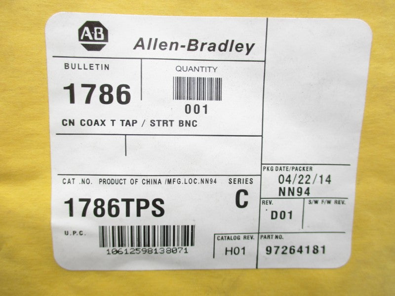 ALLEN BRADLEY 1786-TPS SER. C DATE: 2014 NSFS